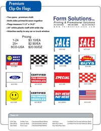 Clip On Flags